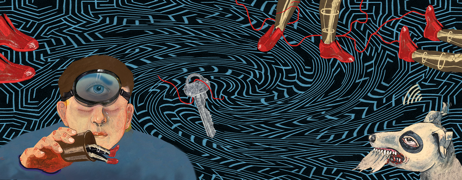 Odysséen. Illustration av Nina Bondeson.