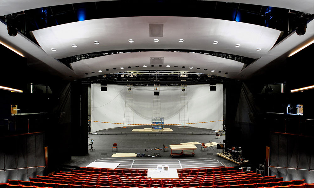 Stora Scen som den har sett ut sedan ombyggnaden 2002. Foto Hans Wretling.