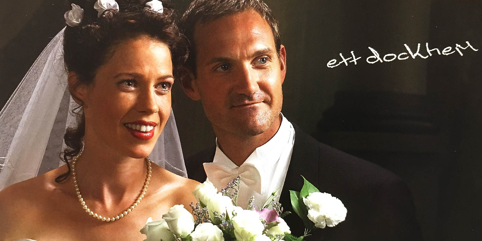 Hanna Bogren, Robin Stegmar (bröllopsfoto i ateljé)