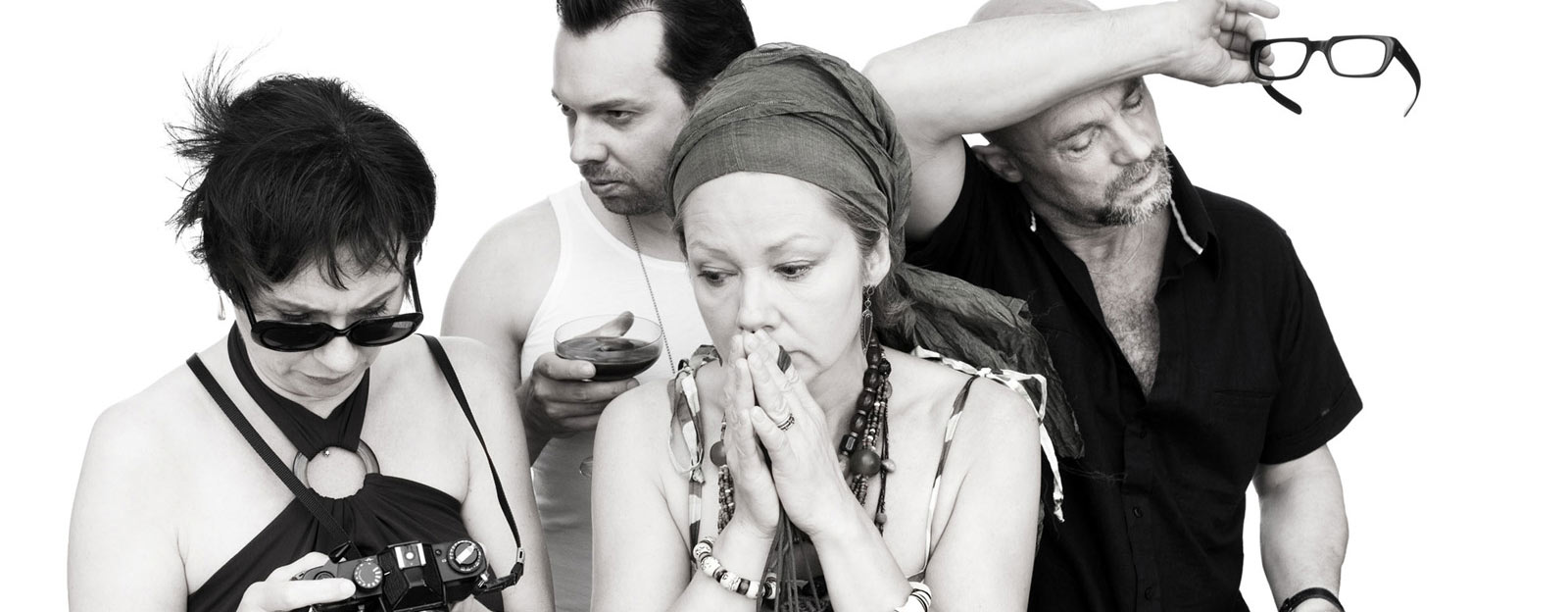 Sylvia Rauan, Marie Delleskog, Johan Karlberg, Fredrik Evers