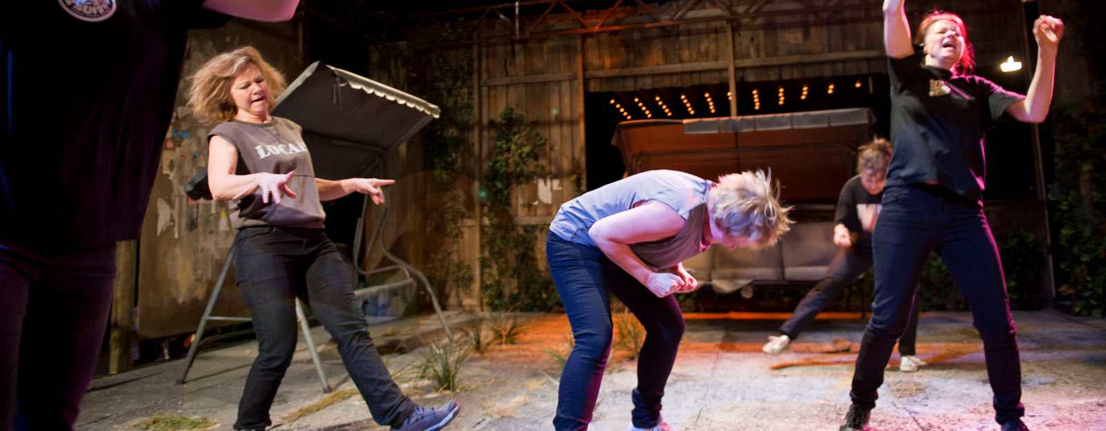 Caroline Söderström, Marie Delleskog, Lisa Lindgren, Victoria Olmarker, Carina Boberg.Pressbild CRIME SCENES: