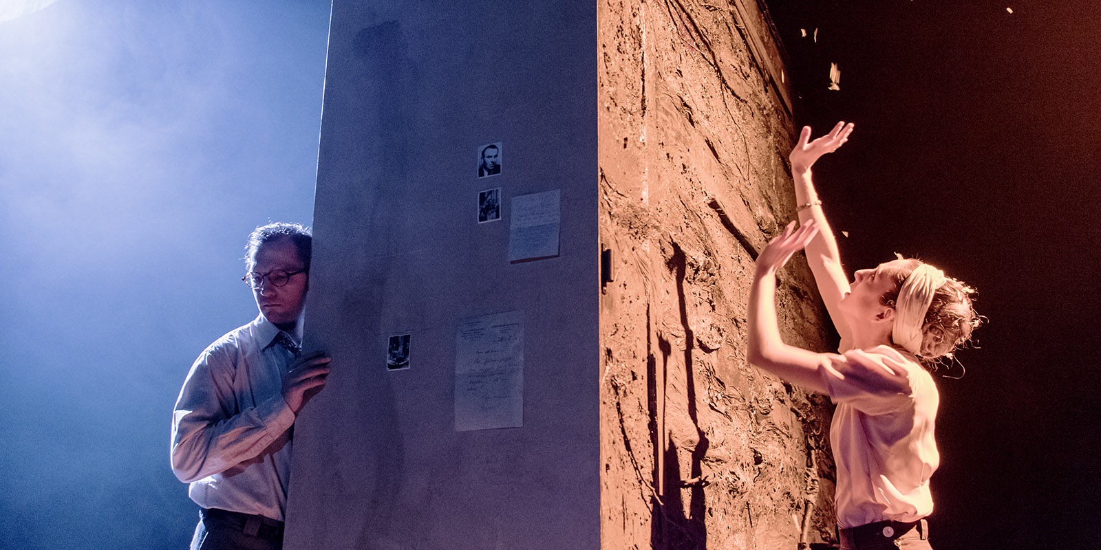 Pressbild med Rasmus Lindgren och Kim Theodoridou Bergquist