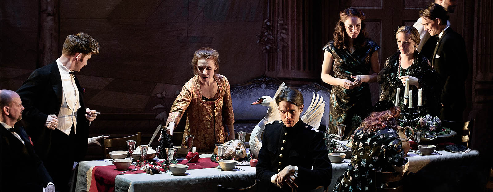 Föreställningsfoto från Middag med Shakespeare