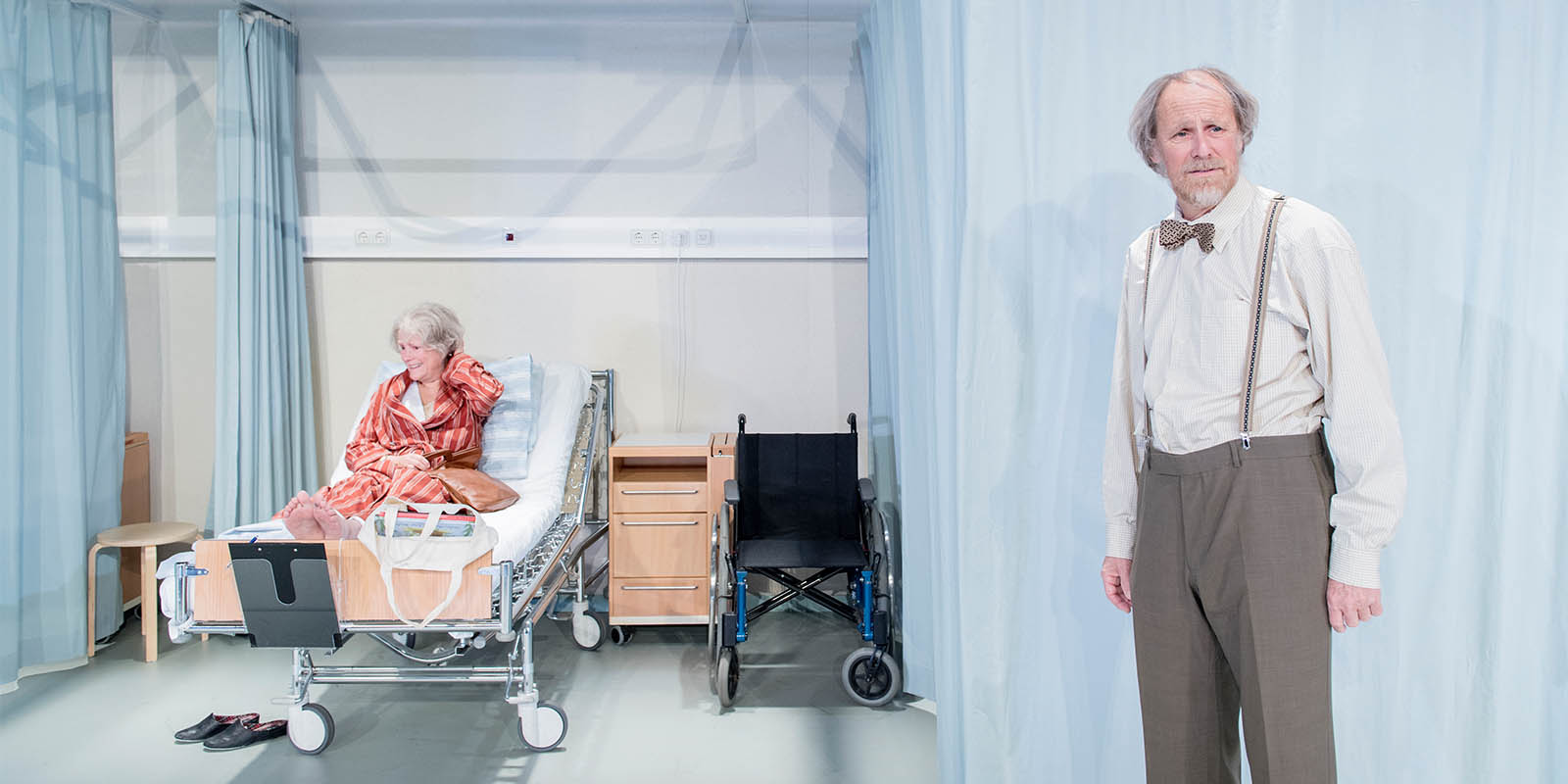 Ulla Skog och Thomas Nystedt i Var god dröj!