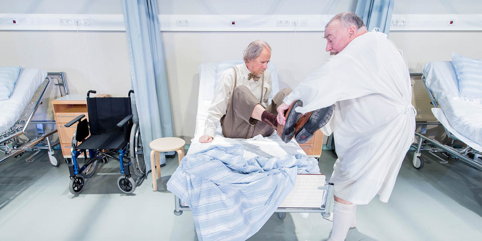 Thomas Nystedt och Sven-Åke Gustavsson i Var god dröj!