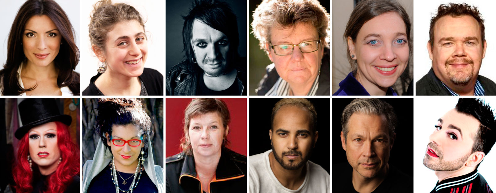 Foto: Alexandra Pascalidou: Johan Lindskog Kristina Issa: Jonas Kündig Eddie Wheeler: Josefin Larsson Christina Kjellsson: Ola Kjelbye Helen Sandgren Åström: Marcus Sandgren  David Lega: Göteborgs Stad Gretchen: Martin Skredsvik Yolanda Bohm: Kristina Wicksell Lina Ekdahl: Emelie Asplund Magdi Saleh: Ola Kjelbye Johan Gry: Ola Kjelbye Tasso Stafilidis: Orlando G Boström