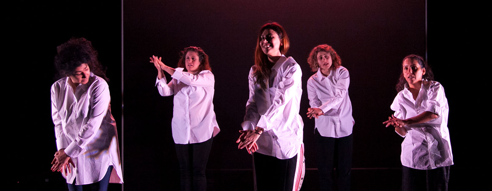 Bahareh Razekh Ahmadi, Sara Zommorodi, Angelica Radvolt, Kristina Issa och Oldoz Javidi.