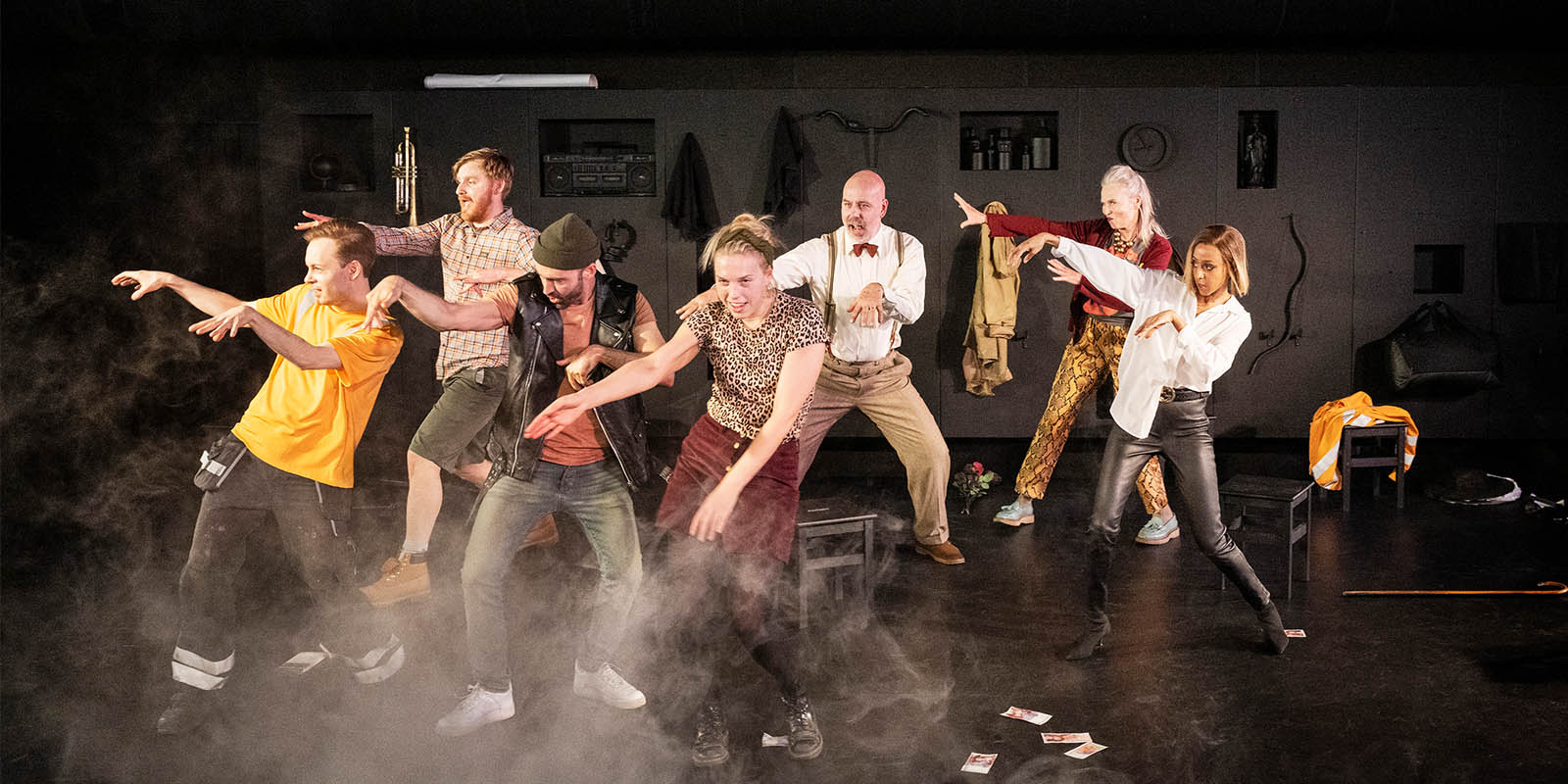 Emil Ljungestig, Victor Ståhl Segerhagen, Johan Hafezi, Eline Høyer, Lasse Carlsson, Maria Hedborg, Hanna Alem Davidson