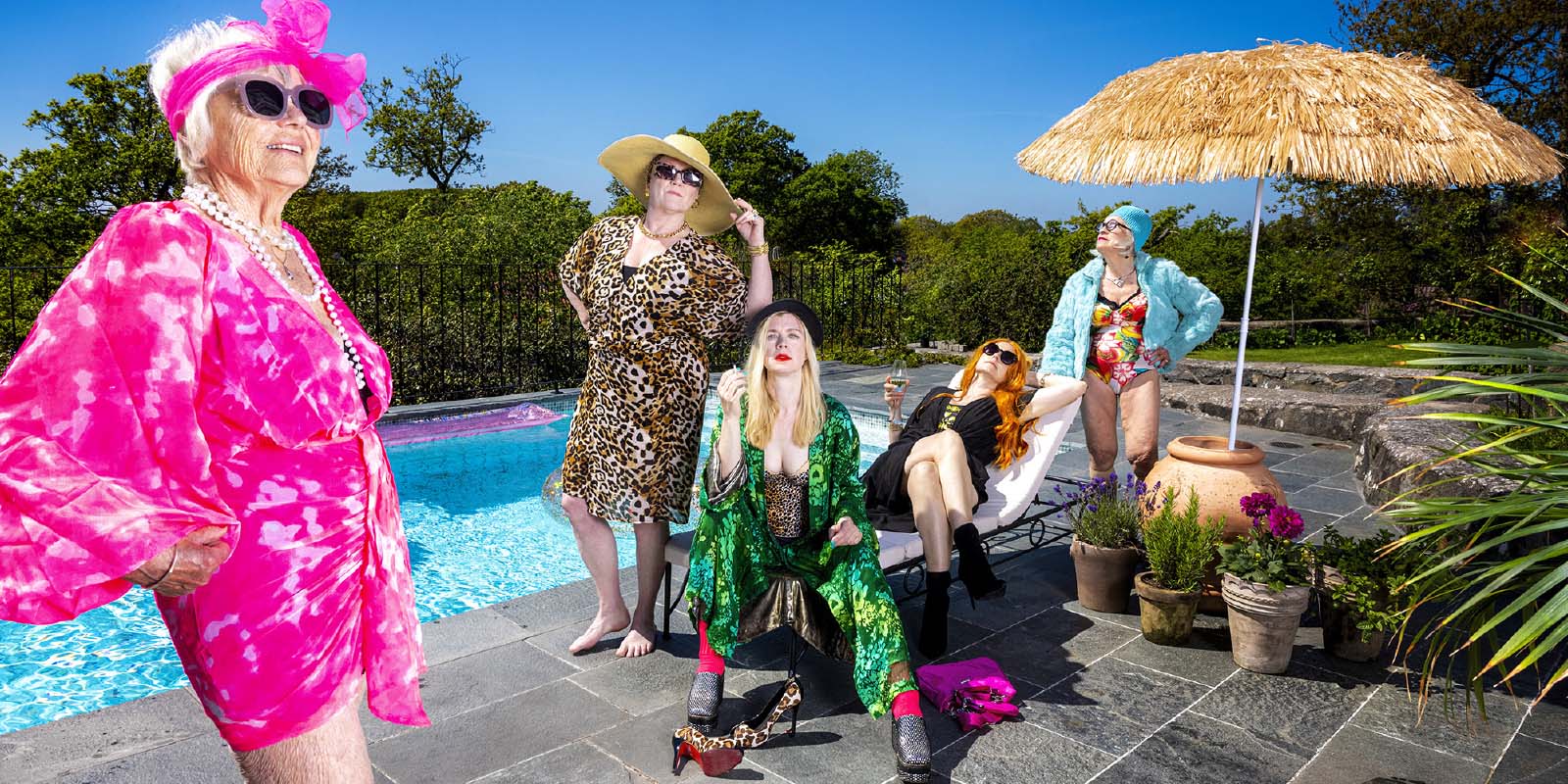 Gun-Mari Josephson, Anna Bjelkerud, Caroline Söderström, Victoria Olmarker, Ulla Holm