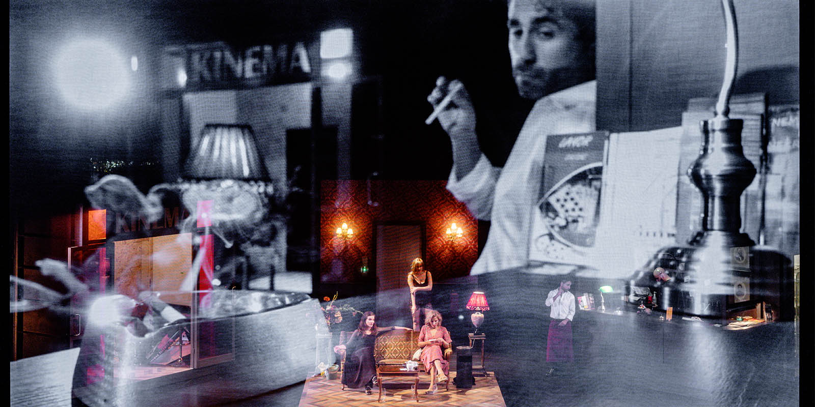 Karin Lycke, Sandra Redlaff, Marta Andersson Larson, Ramtin Parvaneh, Farrokh Tavakoli Foto Ola Kjelbye